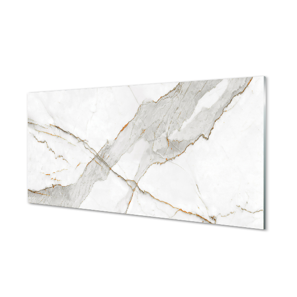 Painel de vidro Manchas de mármore em pedra