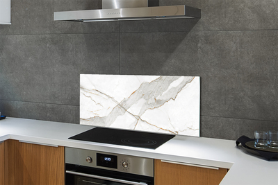 Painel de vidro Manchas de mármore em pedra