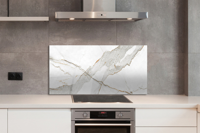 Painel de vidro Manchas de mármore em pedra