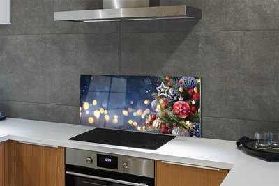 Painel de vidro Decorações de neve para árvores de Natal