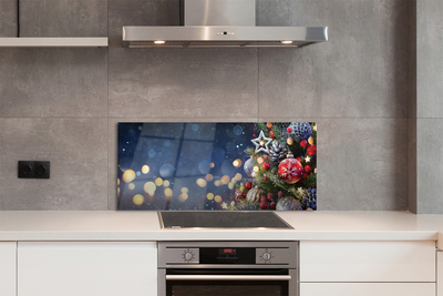 Painel de vidro Decorações de neve para árvores de Natal