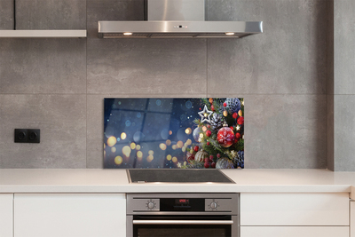 Painel de vidro Decorações de neve para árvores de Natal