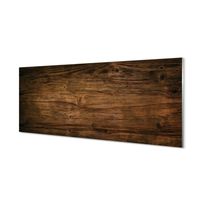 Painel de vidro Grãos e nós da madeira