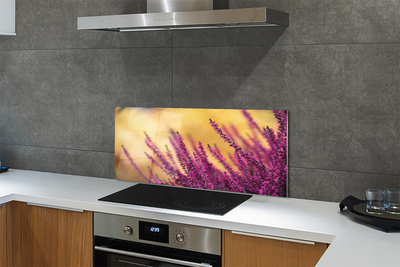 Painel de vidro Flores