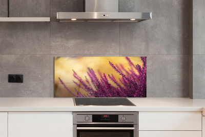 Painel de vidro Flores