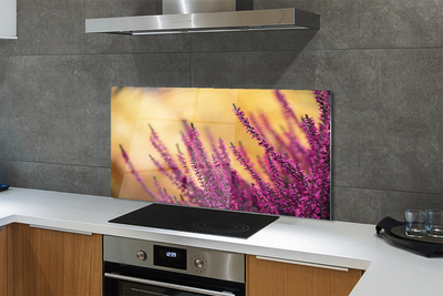 Painel de vidro Flores