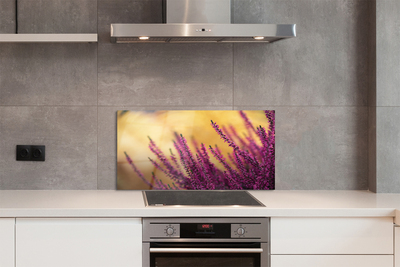 Painel de vidro Flores