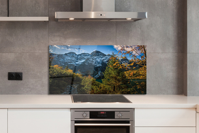 Painel de vidro Lago de montanha