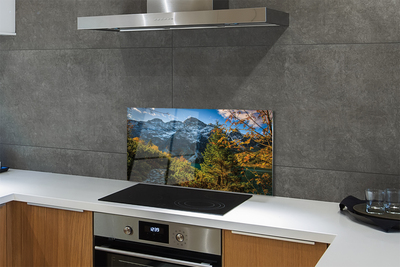 Painel de vidro Lago de montanha