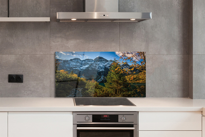 Painel de vidro Lago de montanha