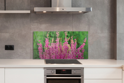 Painel de vidro Flores de urze