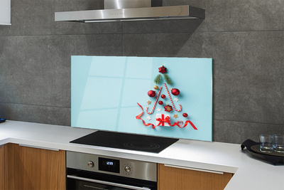 Painel de vidro Enfeites de presente, doces, decorações