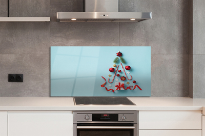 Painel de vidro Enfeites de presente, doces, decorações