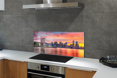 Painel de vidro Ponte do Nascer do Sol