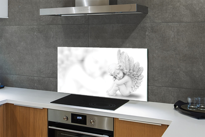 Painel de vidro Anjo adormecido