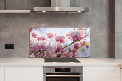 Painel de vidro Magnólia