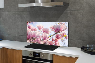 Painel de vidro Magnólia