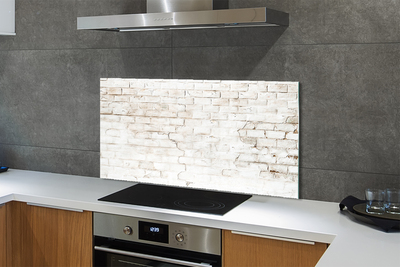 Painel de vidro parede de tijolos