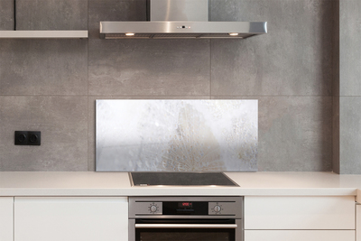 Painel de vidro Resumo de gotas de dente-de-leão