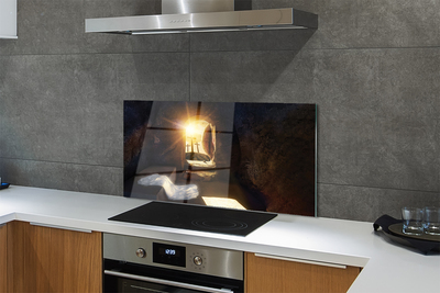 Painel de vidro Caverna das Cruzes do Sol