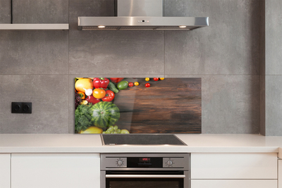 Painel de vidro Melancia, tomate, endro