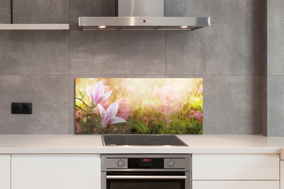 Painel de vidro Sol de magnólia