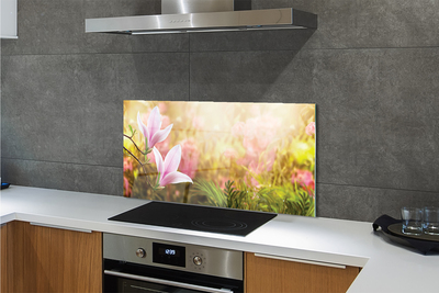 Painel de vidro Sol de magnólia