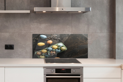 Painel de vidro Ovos amentilhos