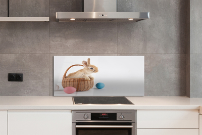 Painel de vidro Ovos de coelho