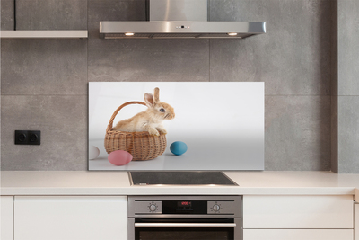 Painel de vidro Ovos de coelho