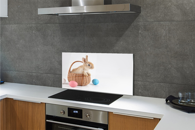 Painel de vidro Ovos de coelho