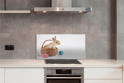 Painel de vidro Ovos de coelho