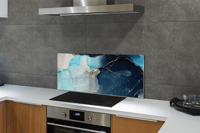 Painel de vidro Pedra mármore abstrato