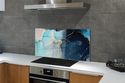 Painel de vidro Pedra mármore abstrato