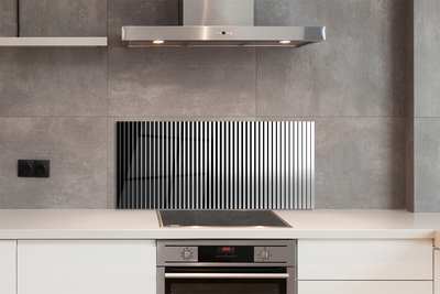 Painel de vidro Transição de listras de zebra