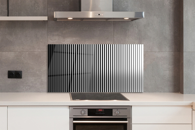 Painel de vidro Transição de listras de zebra