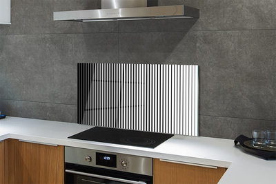 Painel de vidro Transição de listras de zebra