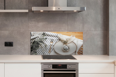 Painel de vidro Prato de flor de ovo