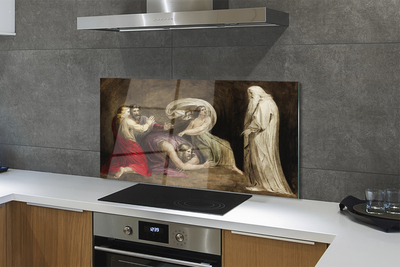 Painel de vidro Arte antiga