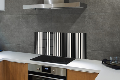 Painel de vidro Listras irregulares