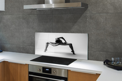 Painel de vidro Corpo de mulher