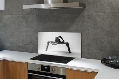 Painel de vidro Corpo de mulher