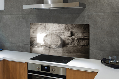 Painel de vidro Caverna da Luz