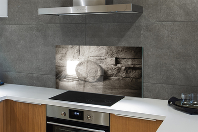 Painel de vidro Caverna da Luz