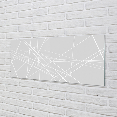 Painel de vidro Linhas irregulares