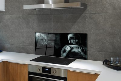 Painel de vidro Personagens sombrios