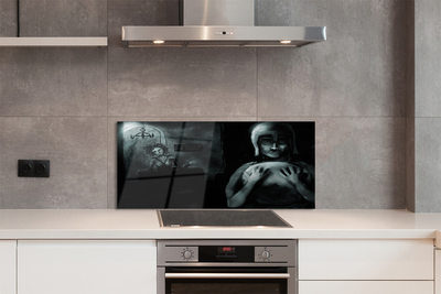 Painel de vidro Personagens sombrios