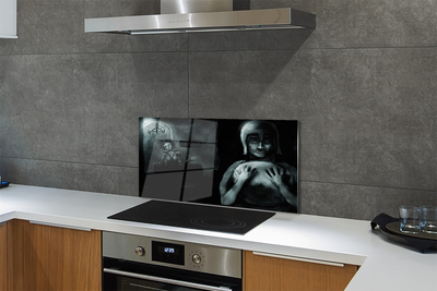 Painel de vidro Personagens sombrios