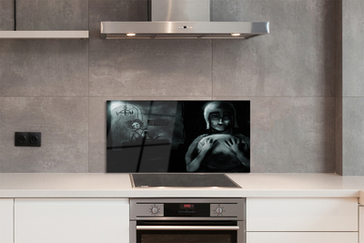 Painel de vidro Personagens sombrios