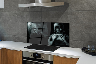 Painel de vidro Personagens sombrios